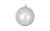 250mm Pearlized Plastic Display Ball - White
