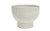 5in Wide Renee Footed Ceramic Bowl - White