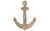 20.5in Long Driftwood Anchor with Rope Accent