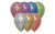 5in Chrome Latex Balloons - Pink, Lime, Blue, Violet, Rose Gold, Silver (100pk)