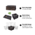 Pop Up Floral Delivery Box - Black (Medium, 50pk)