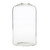 4in Tall Highball Clear Glass Vase