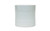 5in Wide Hammered Chip Ceramic Pot - Matte White