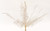 17in Glitter Fern Bush x7 - White