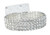 Rock Candy Stretch Wristlet - Crystal Silver