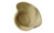 8in Wide Agnes Ceramic Bowl - Taupe