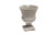 8in Tall Newcastle Classic Cement Urn - Whitewash