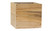 5in Berry Box Wood Cube - Natural