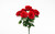 16in Rose Bush x7 - Red