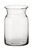 8in Tall Milk Jug Clear Glass Vase - Clear