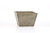 6in Wide Tapered Square Wood Planter Box - Weathered Green