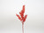 14in Plastic Ruscus Spray x5 - Red