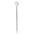 1.5in Boutonniere Pin (Box of 250) - White