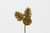 8in Faux Glitter Pine Cones x3 (Bag of 12) - Gold