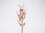 30in Peach Blossom Stem - Orange