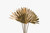 18in Long Dried Palm Sun Spear with Stem (Pack of 4) - Gold