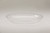 9in Wide Plastic Design Dish - Clear