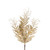 12in Glitter Fern Pick x3 (Bag of 12) - Champagne Gold