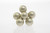 30mm Glass Balls on Stem (Box of 72) - Matte Ivory
