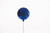 80mm Plastic Ball on Wire (Bag of 6) - Shiny Blue
