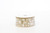 #9 Snowflake WE Ribbon (10yd) - Gold Natural