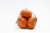 Faux Mini Pumpkins in Net Bag (4pk) - Orange
