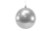 150mm Plastic Ornament Ball - Candy Apple - Silver