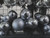 10ft Mixed Ball Garland - Matte and Shiny Silver