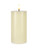 3x6in Patria LED Pillar Candles - Ivory