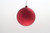 200mm Plastic Display Ball - Matte Red