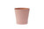 6.5in Wide Plastic Tapered Pot - Light Pink