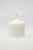 3x4in Pillar Candle - White
