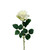 25.5in Rose Spray - White