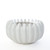 9.7in Wide Ceramic Finger Bowl - Shiny White