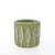 6.1in Wide Rosalie Ceramic Pot - Sage Green