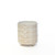 4.5in Wide Tansy Footed Ceramic Pot - Coffee Cream