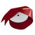 #40 Poly Back Velvet Ribbon (25yds) - Holiday Red