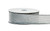 #9 Stairstep Woven Metallic Ribbon (20yds) - Silver