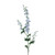 33in Delphinium Spray - White