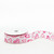 #9 Groovy Hearts Glitter WE Ribbon (20yds) - Hot Pink
