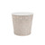 4.72in Wide Mosaic Metal Pot Cover - Ivory