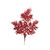 10.5in Long Glitter Cedar Spray (Bag of 12) - Red