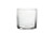 4x3.75in Cylinder Clear Glass Vase