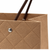 8.66in Long Diamond Pretty Bag, Water Resistant (Bag of 6) - Kraft