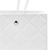 8.66in Long Diamond Pretty Bag, Water Resistant (Bag of 6) - White