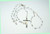 Rosary R-53T - 53 Tea Roses with 3.5in Crucifix