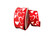 #9 Jane Hearts Vday Ribbon - Wired Edge (20yd)