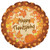 18in Wide Thanksgiving Foil Balloon - Happy Thanksgiving (Pack of 5)