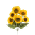 22in Sunflower Bush x6 - Yellow