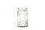 7in Tall Hobnail Jar Clear Glass Vase